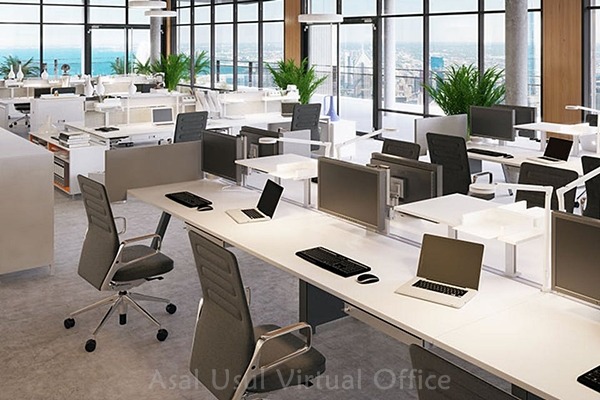 contoh ruang kerja virtual office di indonesia