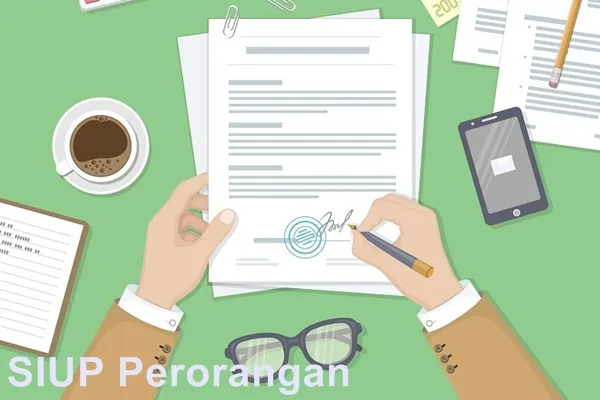 Berkas Pengajuan SIUP Perorangan dokumen untuk pengajuan siup perorangan