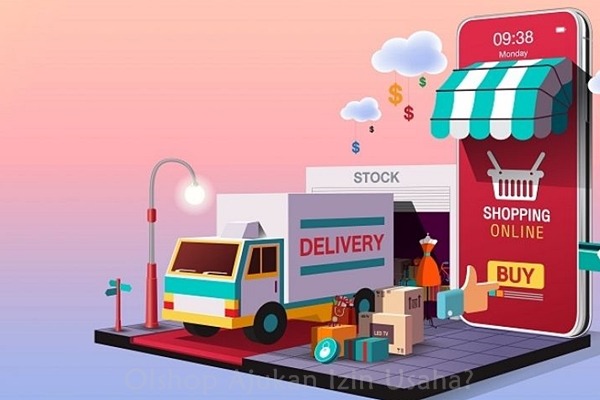 lambang olshop atau toko online di indonesia