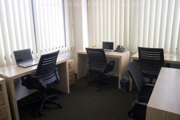 ruang kerja cv dengan domisili virtual office