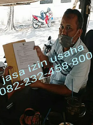 serah terima izin usaha dengan cara tatap muka langsung